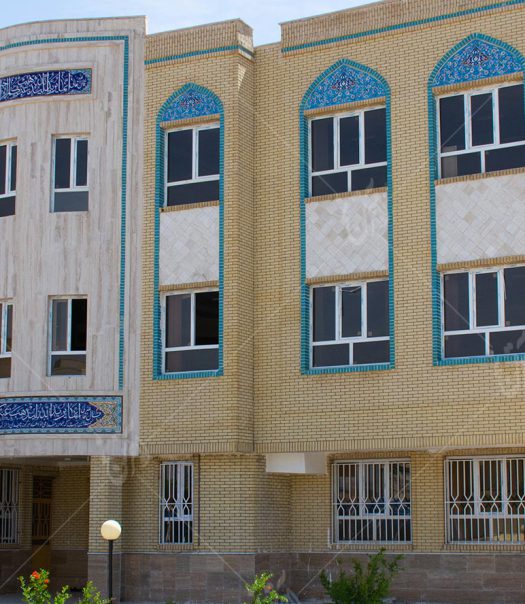 نمای آجر رسی 3 سانتی قدیمی