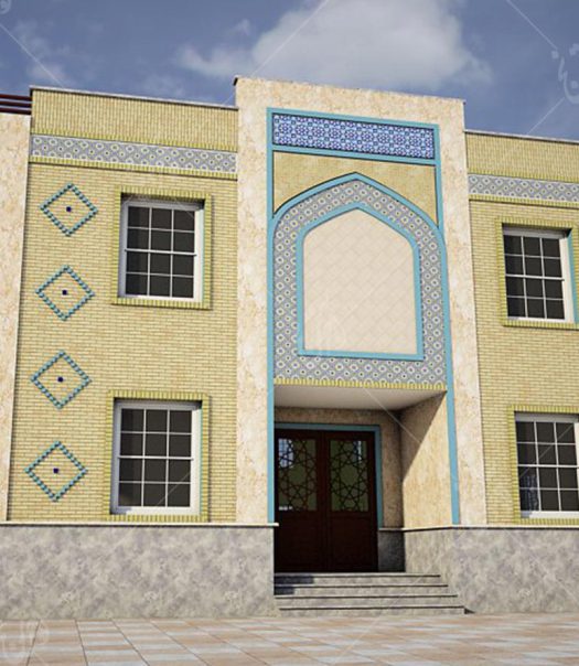 نمای سنتی ساختمان مرکز آموزش