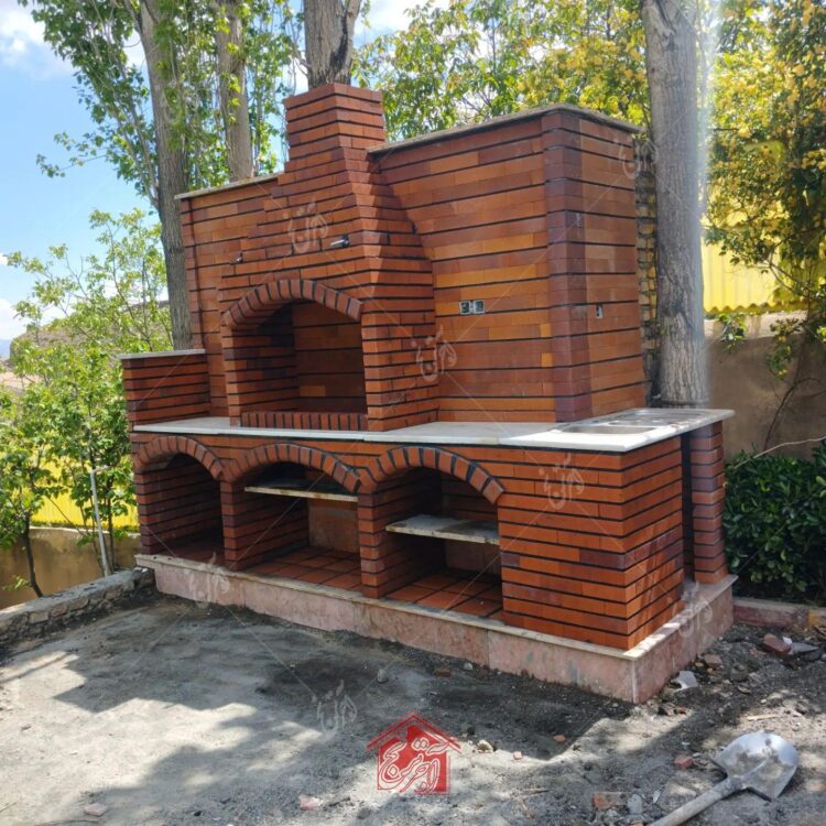 قیمت باربیکیو آجری باغی بزرگ