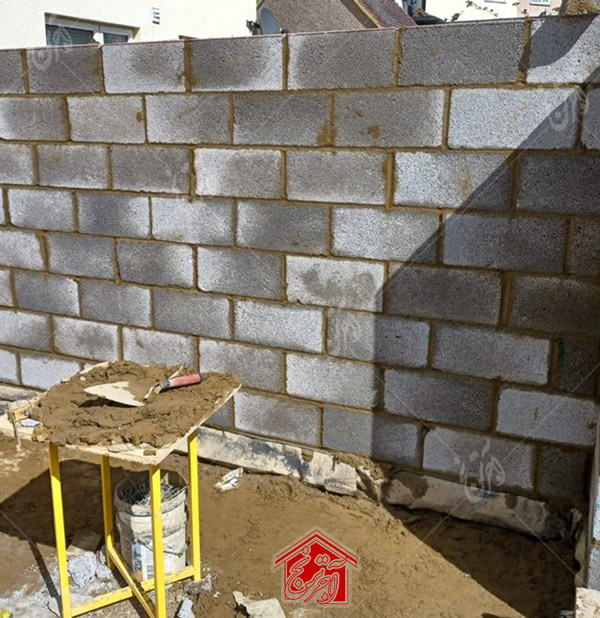 قیمت دیوار چینی با بلوک سیمانی