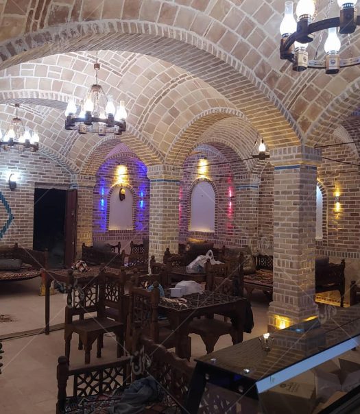 نمای سنتی داخل سفره خانه سنتی