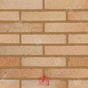 نمونه آجر نما با بندکشی کرم تیره پودر بندکشی کرم تیره آجر نما