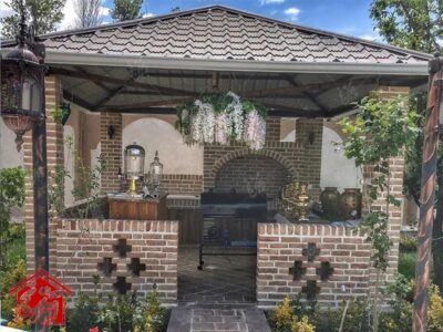 آلاچیق سنتی آجری