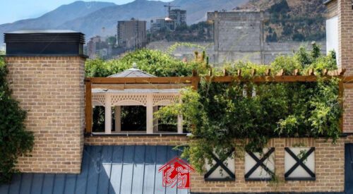 آجر نما آنتیک روف گاردن